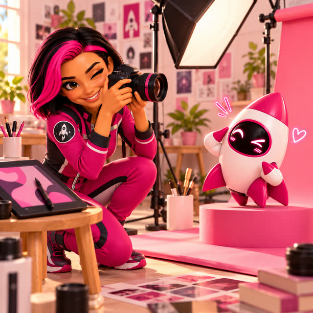 A Diffy como fotógrafa e designer